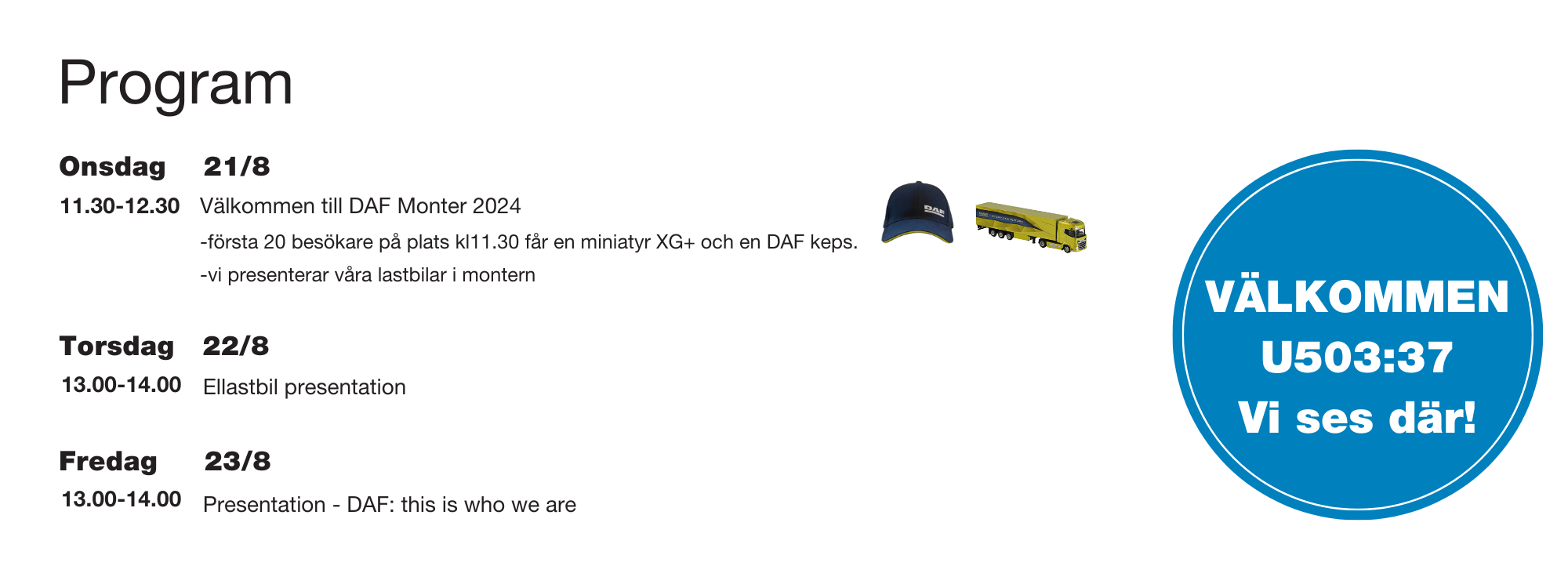 DAF-Elmia-program
