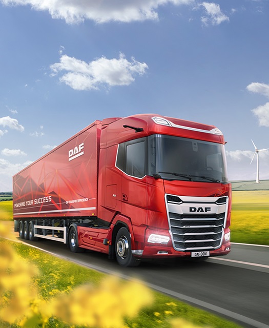 DAF and B100 fuel