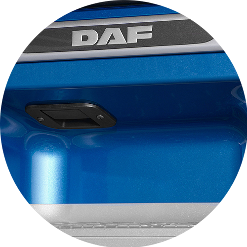 DAF XF doorstep