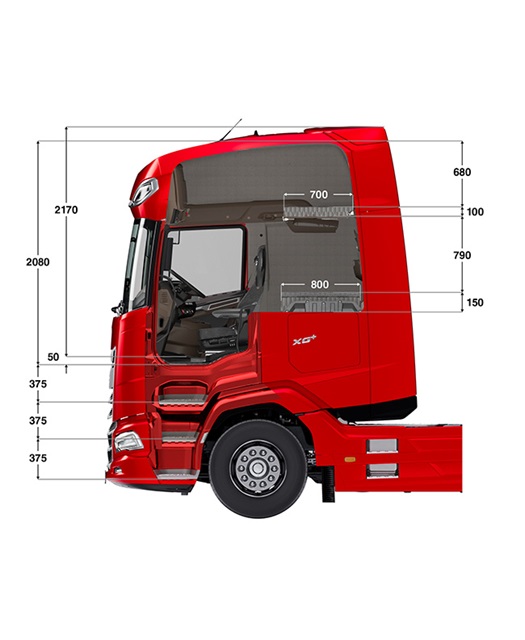 DAF XF 105.410 FT (2020 - 2022) Truck Specs