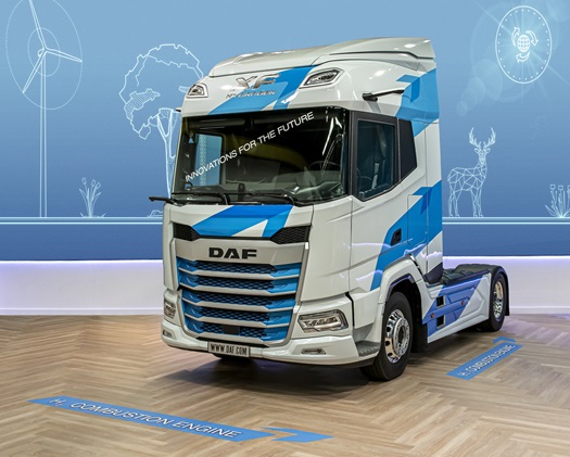 New Generation DAF XF Hydrogen prototype honoured 2022 Truck Innovation Award