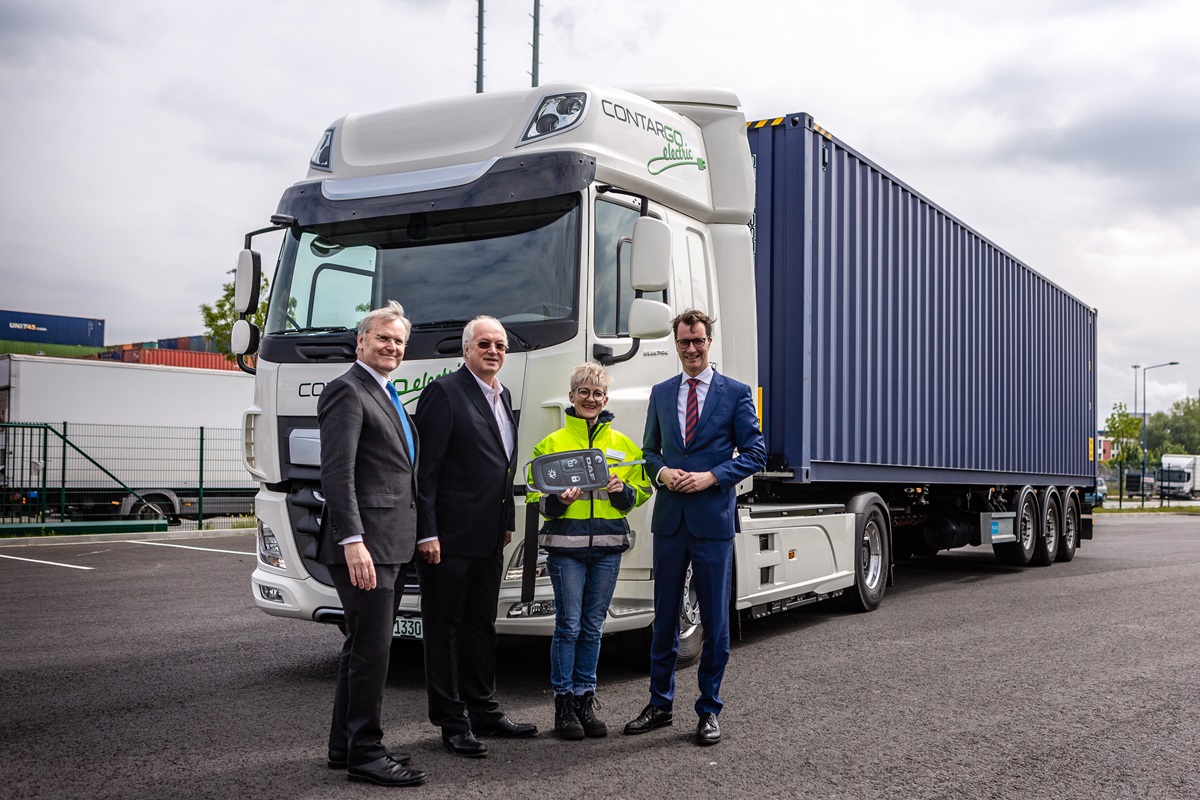 DAF CF Electric for Rhenus