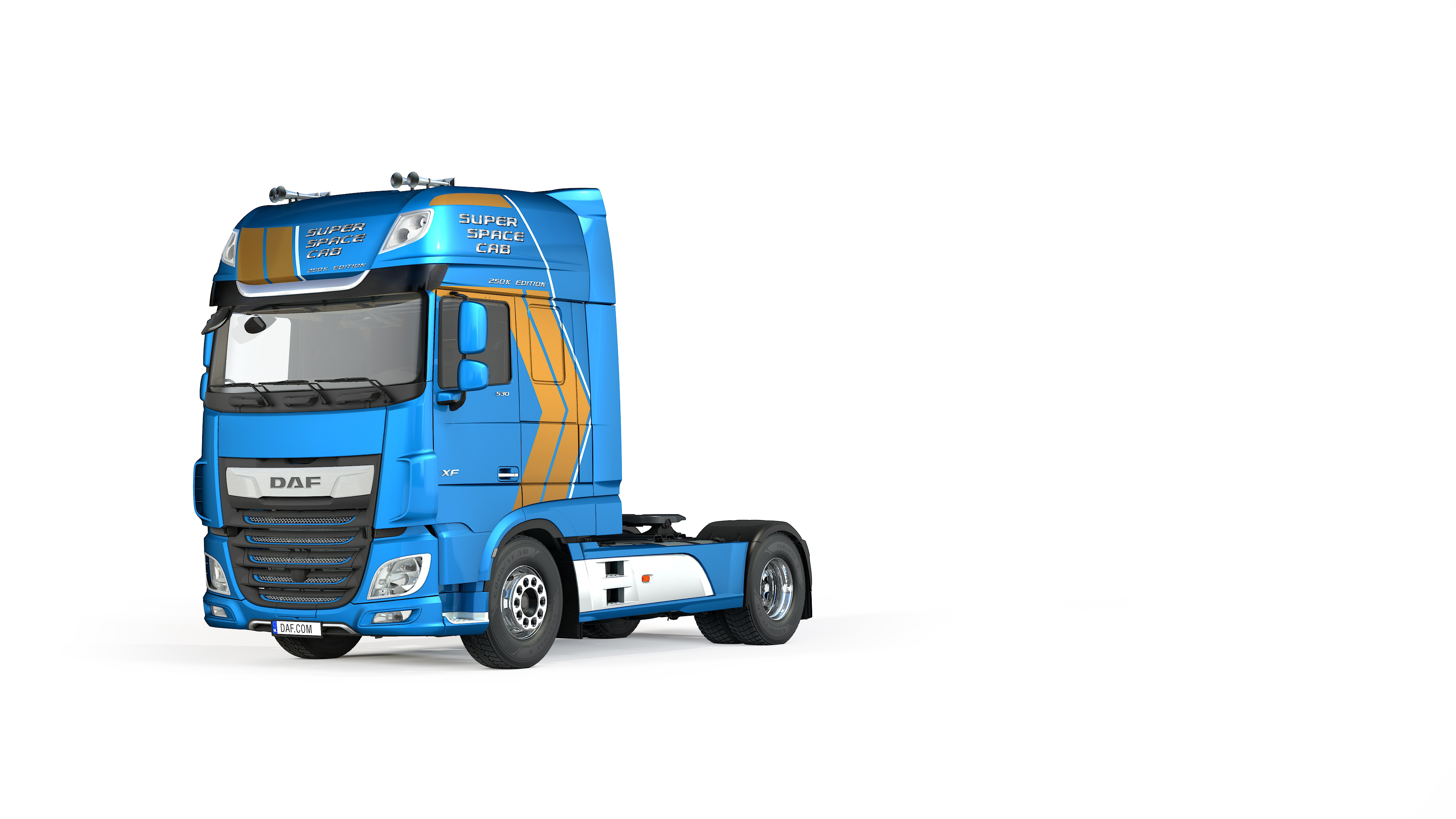 DAF célèbre la 250 000e cabine Super Space Cab avec une édition spéciale 