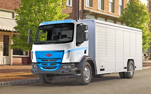 PeterBilt 220 EV 4 - City Street