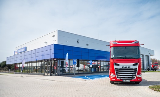 DAF Used Truck Center in Warsaw, Poland